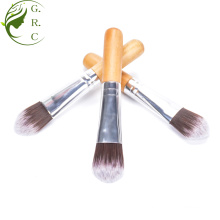 Mini Wood Foundation Makeup Pinsel Flachpulver